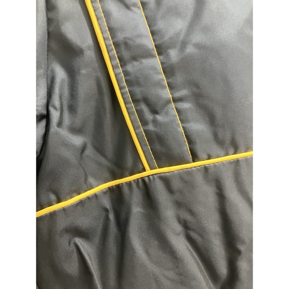 Vintage 80's SKI DOO Bombardier Black Yellow Snowmobile Jacket Womens 14 - Picture 11 of 15